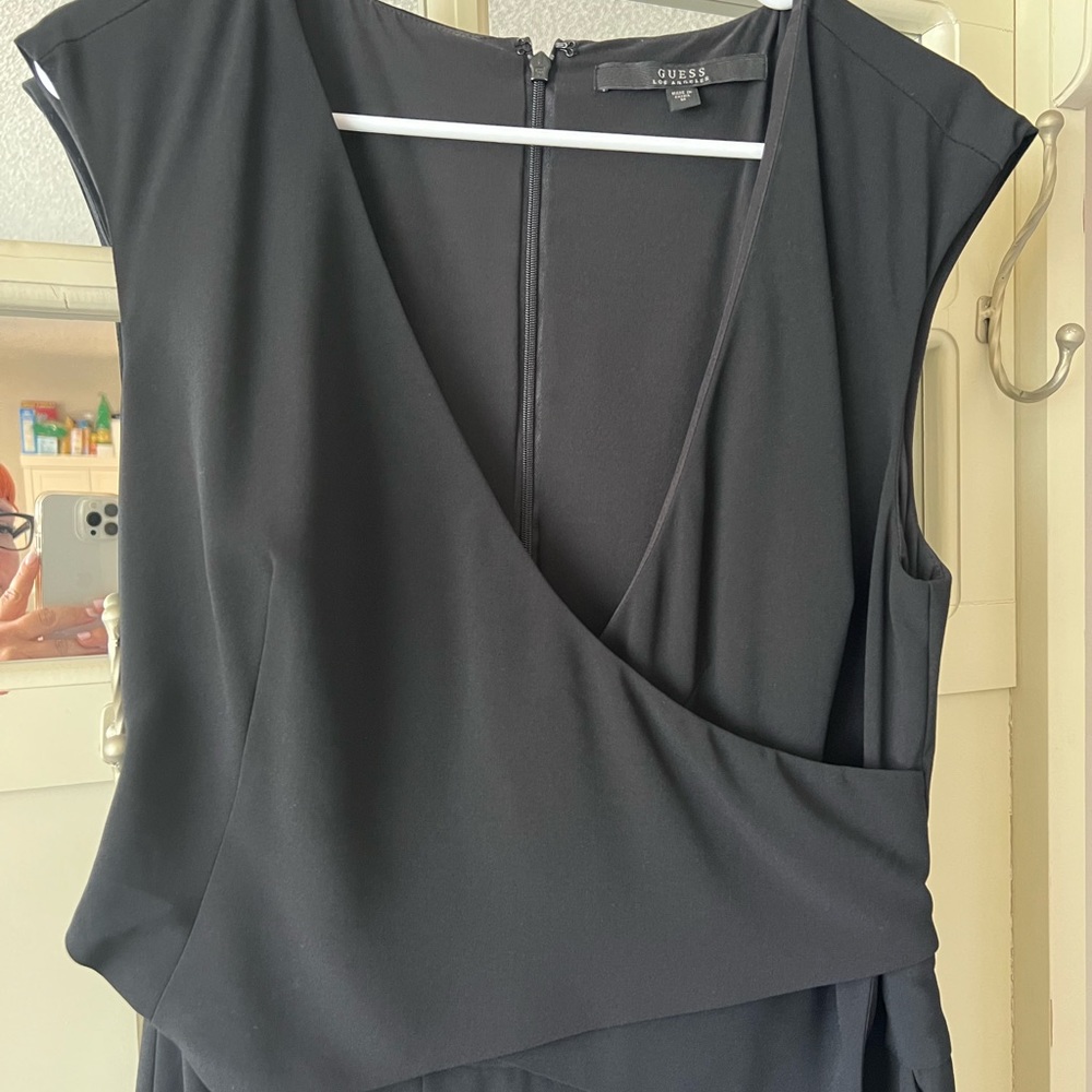 Black Guess Romper Jumpsuit